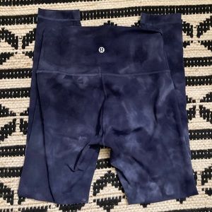 Lululemon Purple Cloud Wunderunder leggings